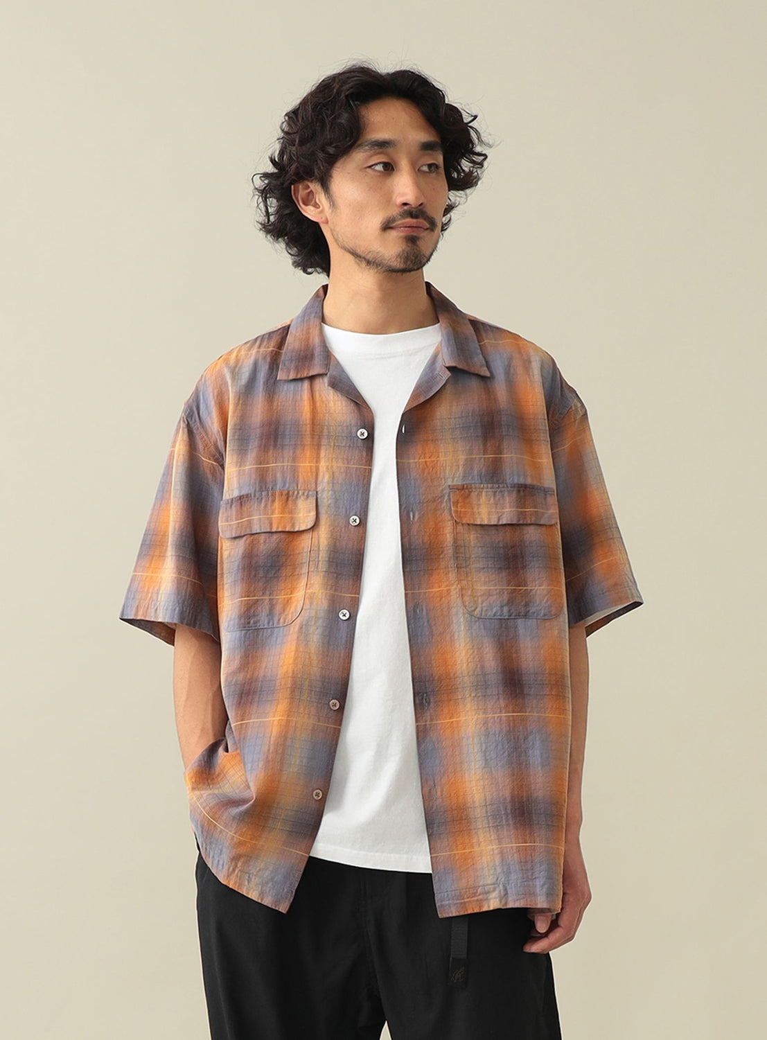 Sam Dobby Ombre Short Sleeve Shirt