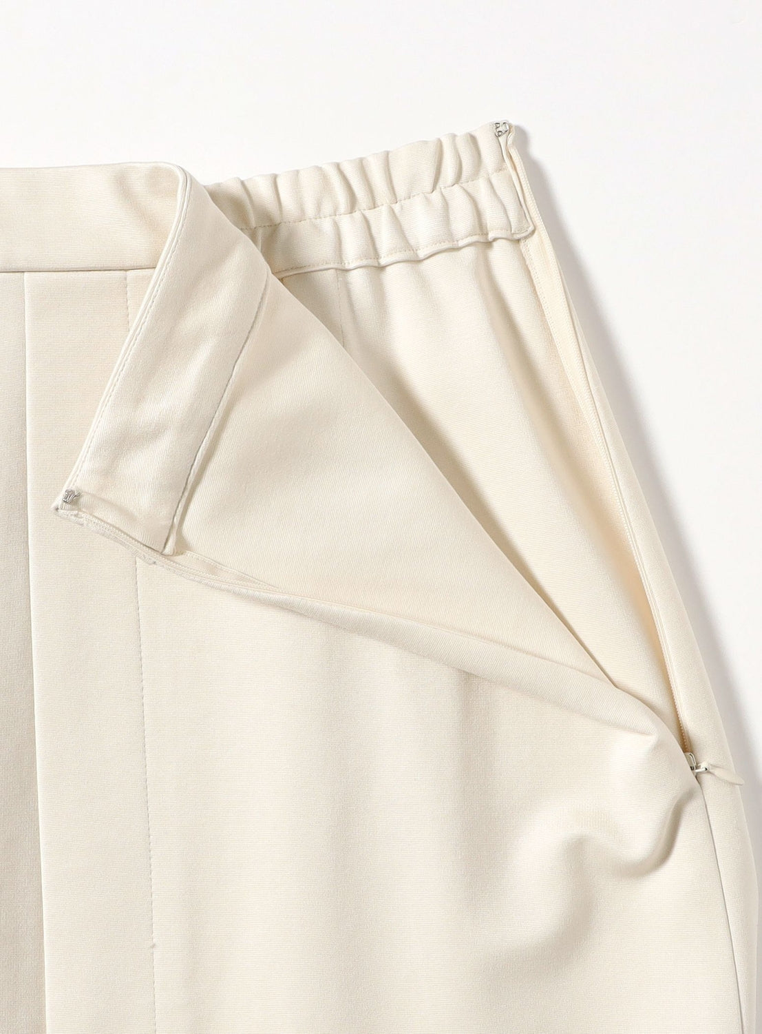 Ponti Front Slit Skirt
