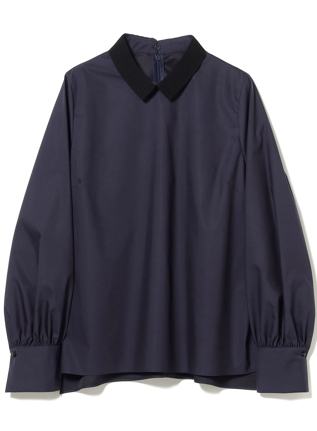 Grosgrain Collar Blouse