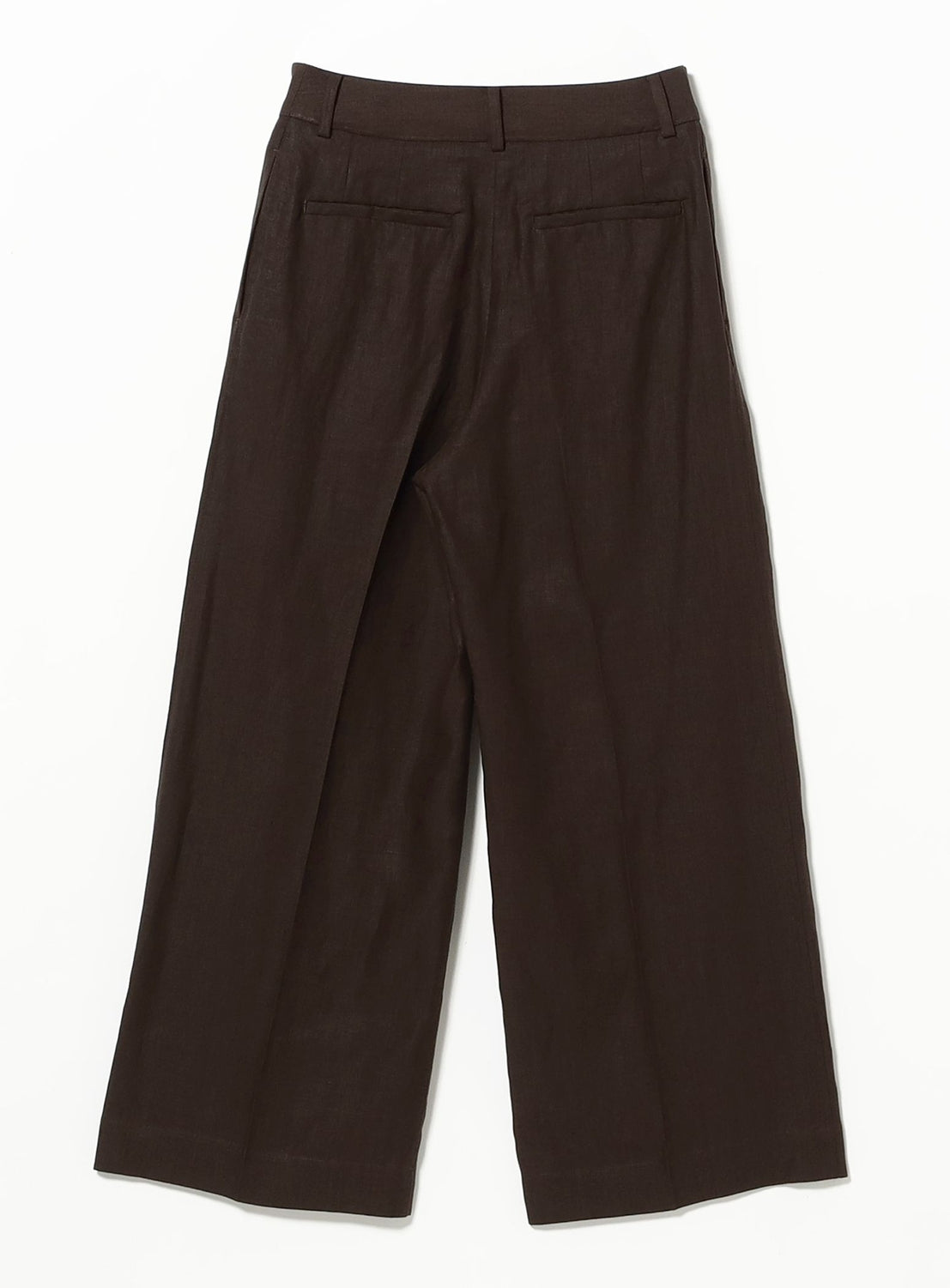 Simple Linen Wide Pants .M