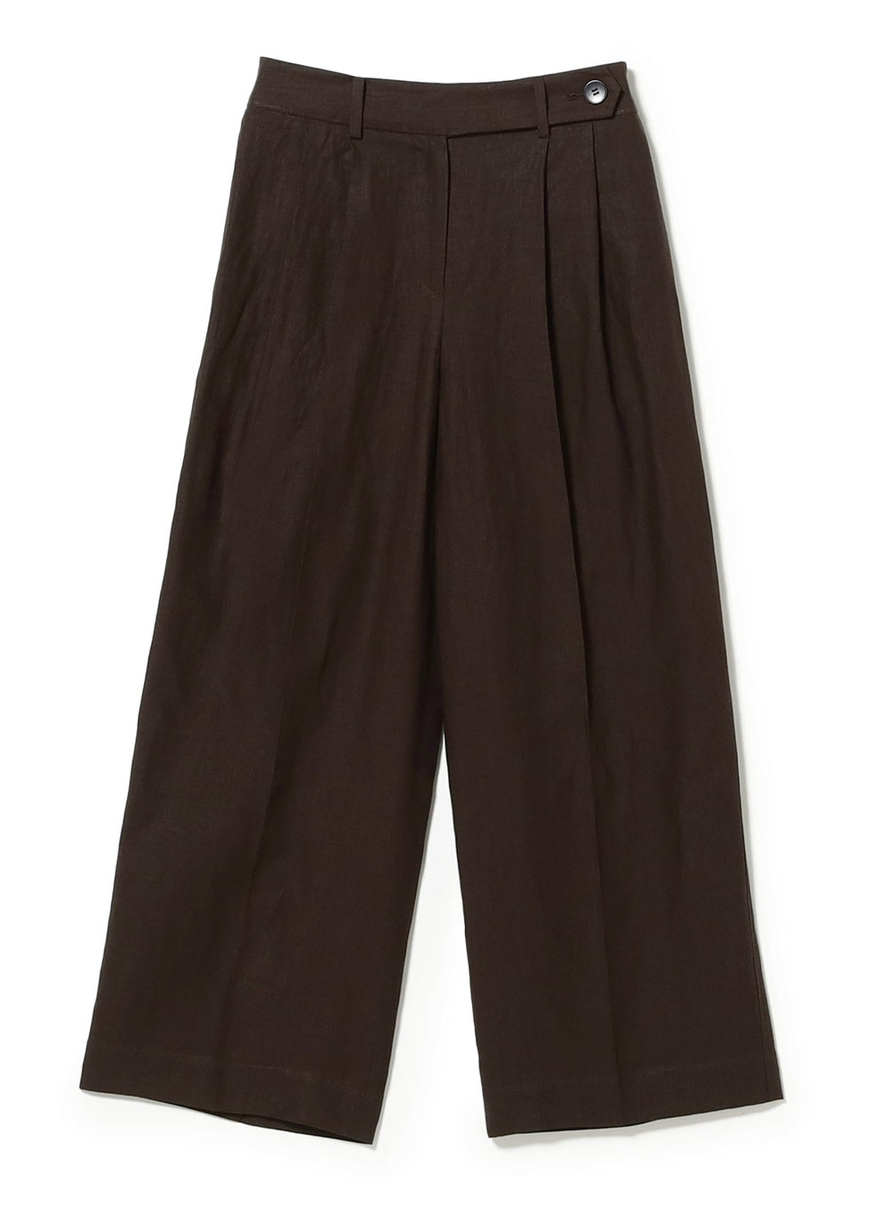 Simple Linen Wide Pants .M