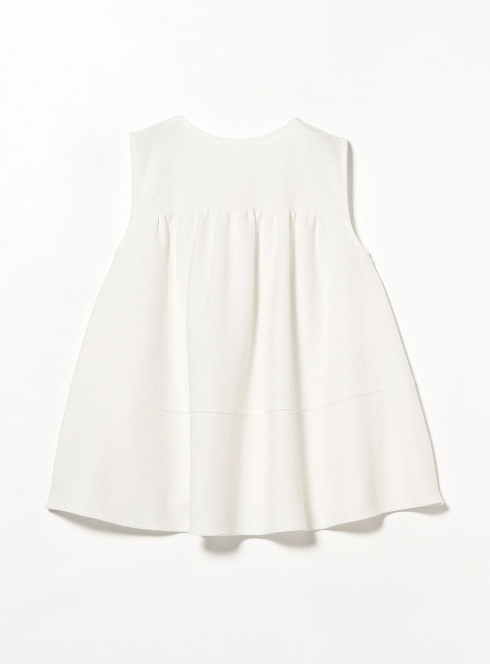Raschel Mesh Sleeveless Pullover
