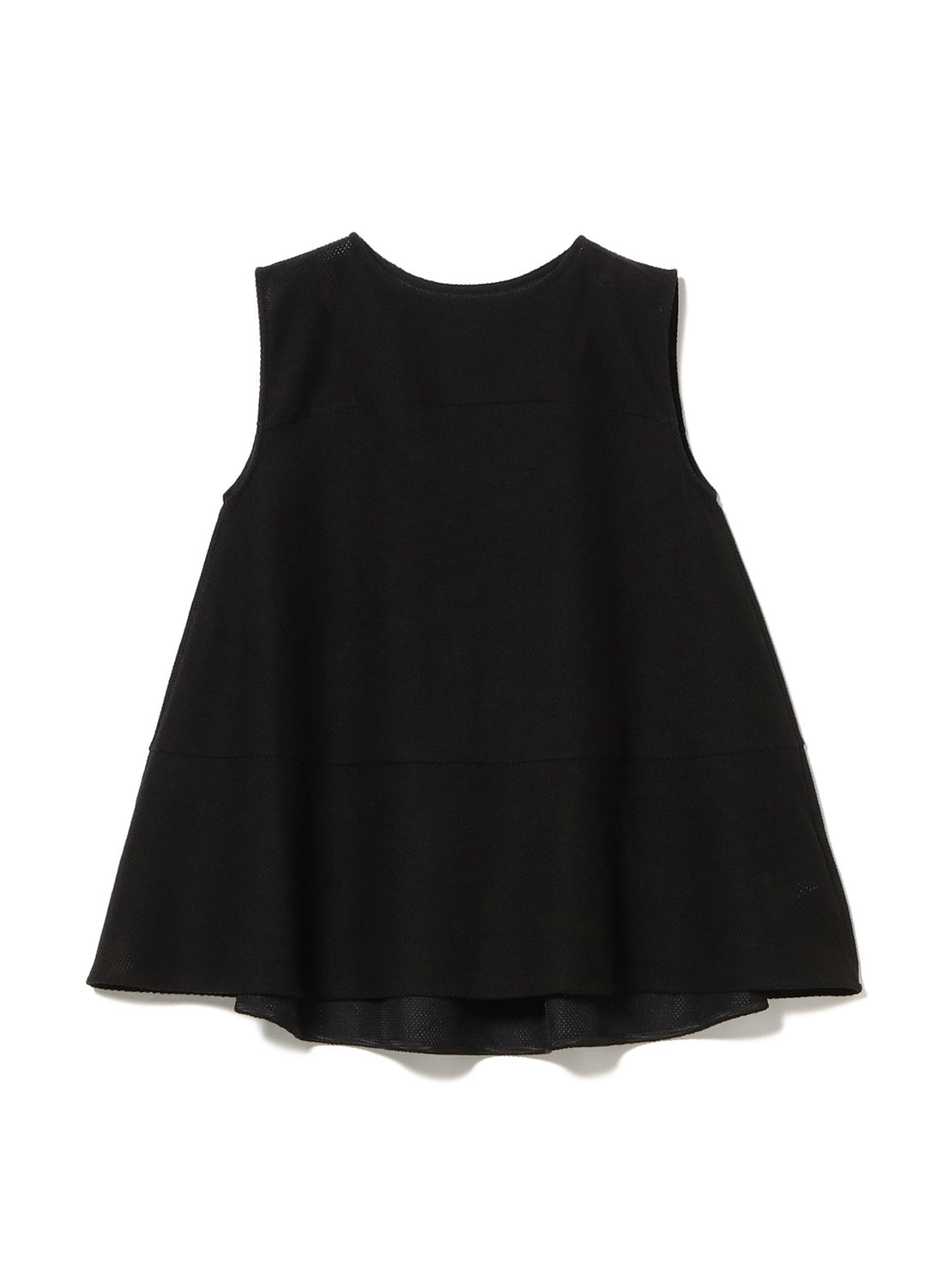 Raschel Mesh Sleeveless Pullover