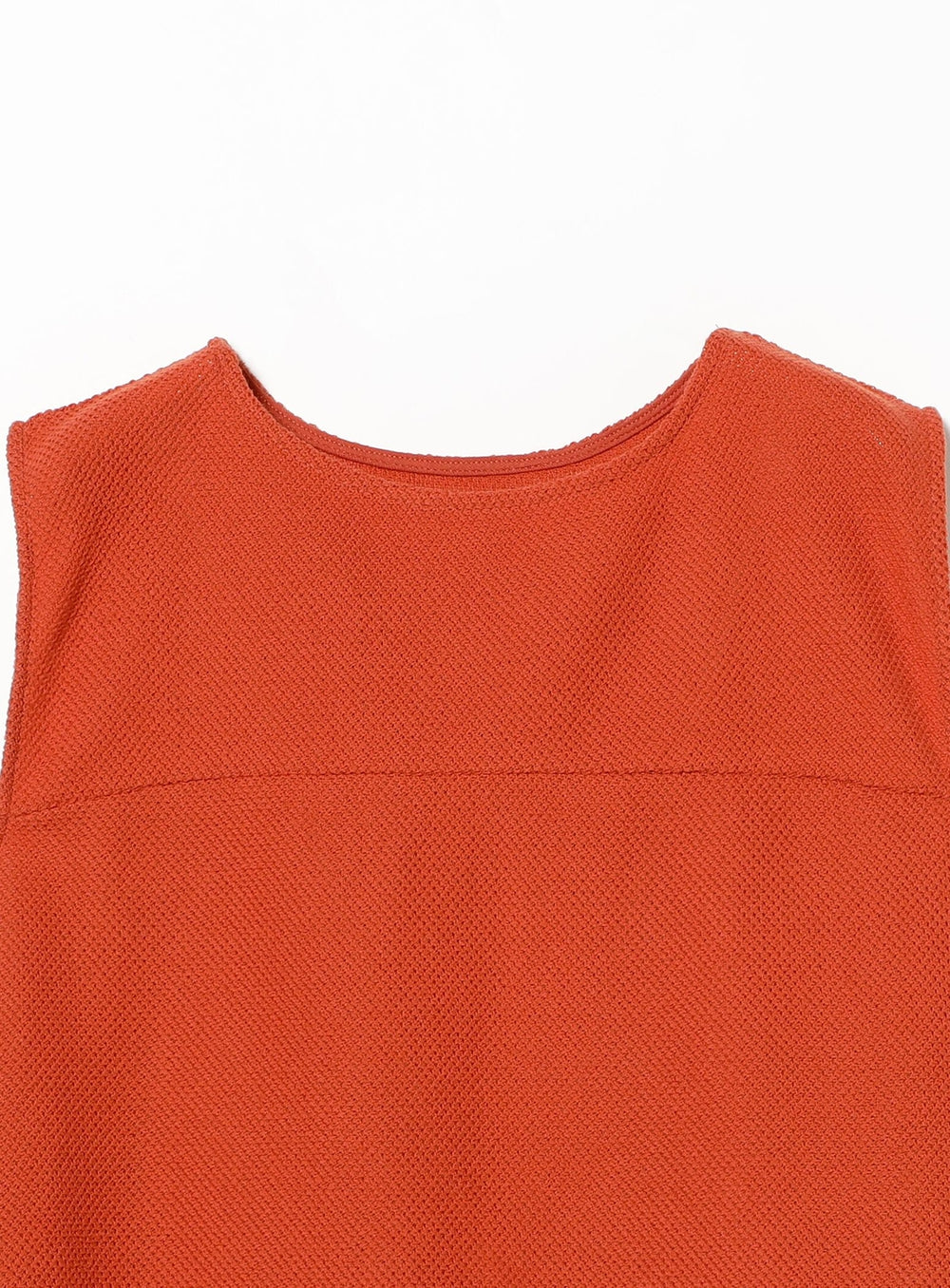 Raschel Mesh Sleeveless Pullover