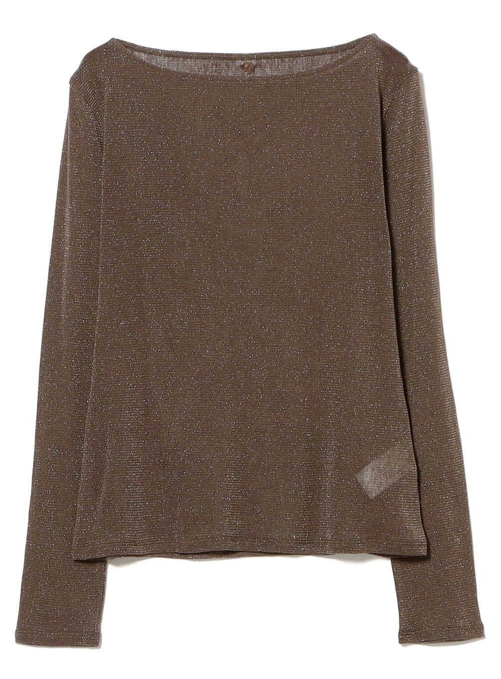 BEAMS SALON / KiraKira Sheer Long Sleeve Top