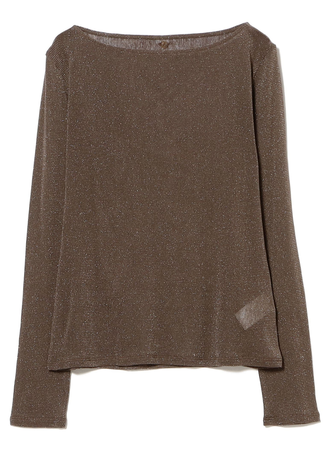 BEAMS SALON / KiraKira Sheer Long Sleeve Top