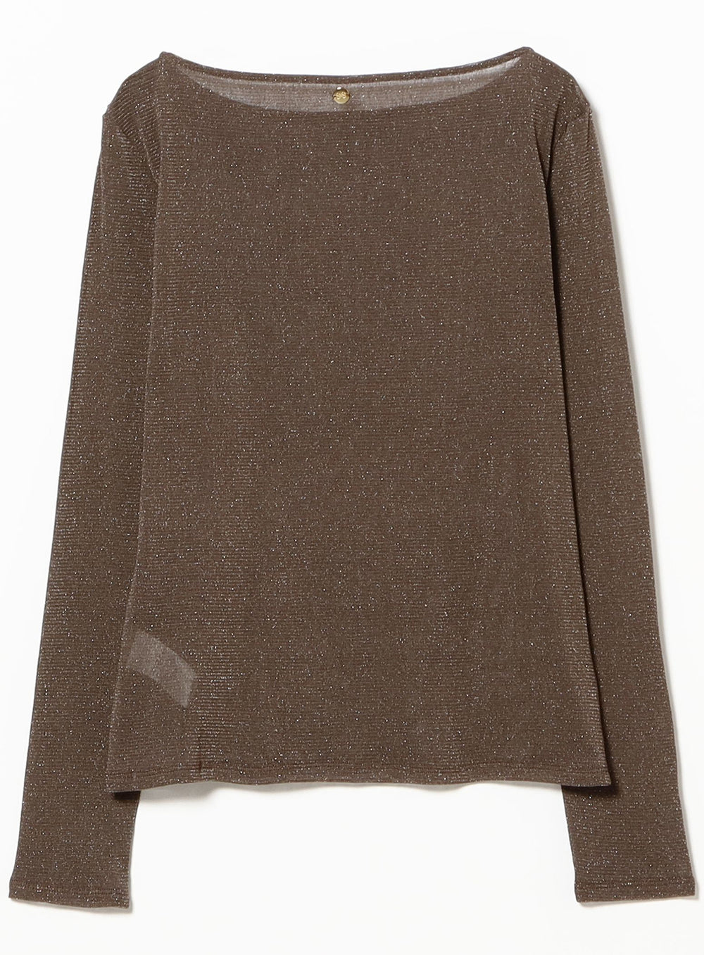 BEAMS SALON / KiraKira Sheer Long Sleeve Top