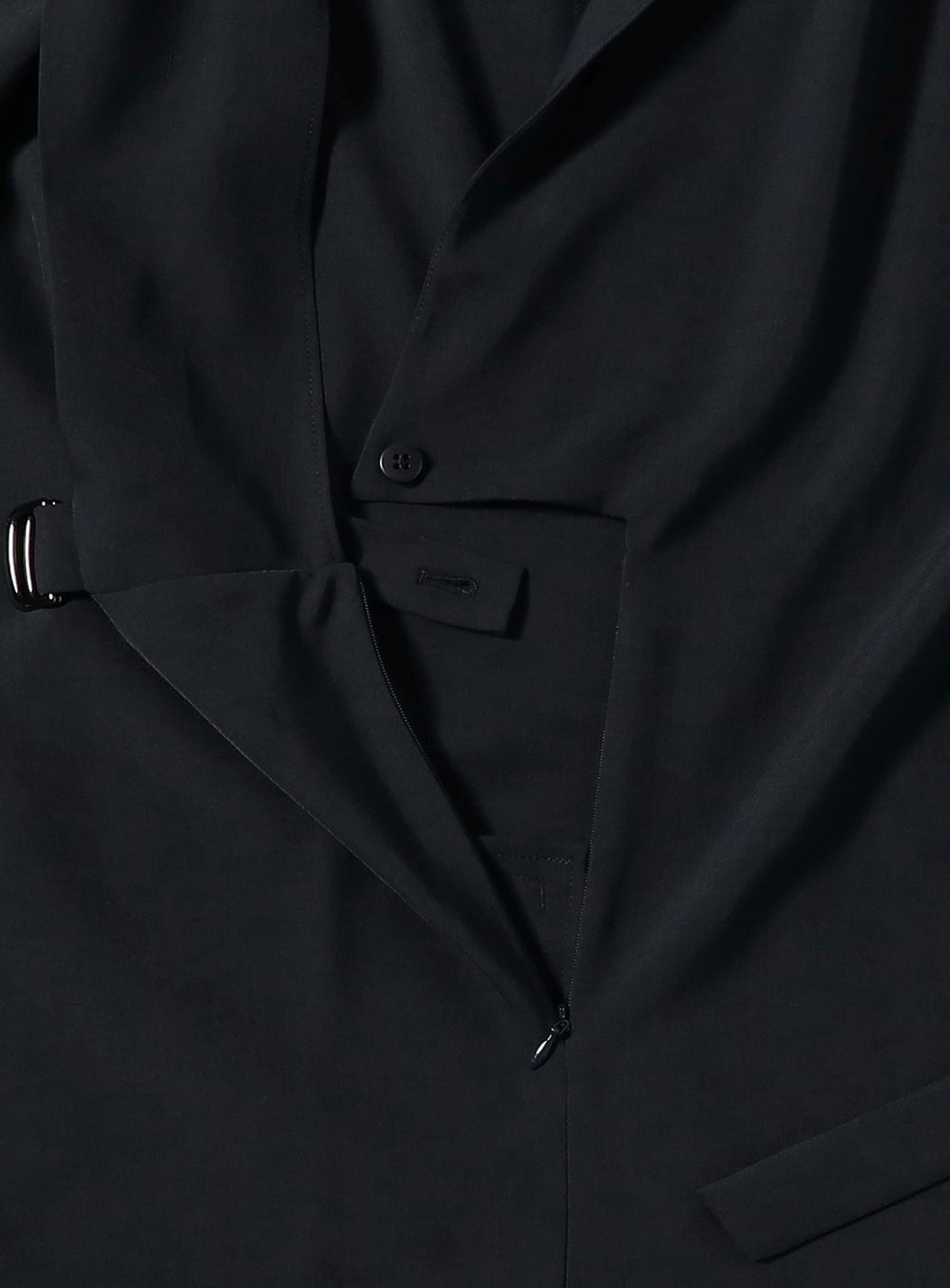 Waist-Belt Jumpsuit