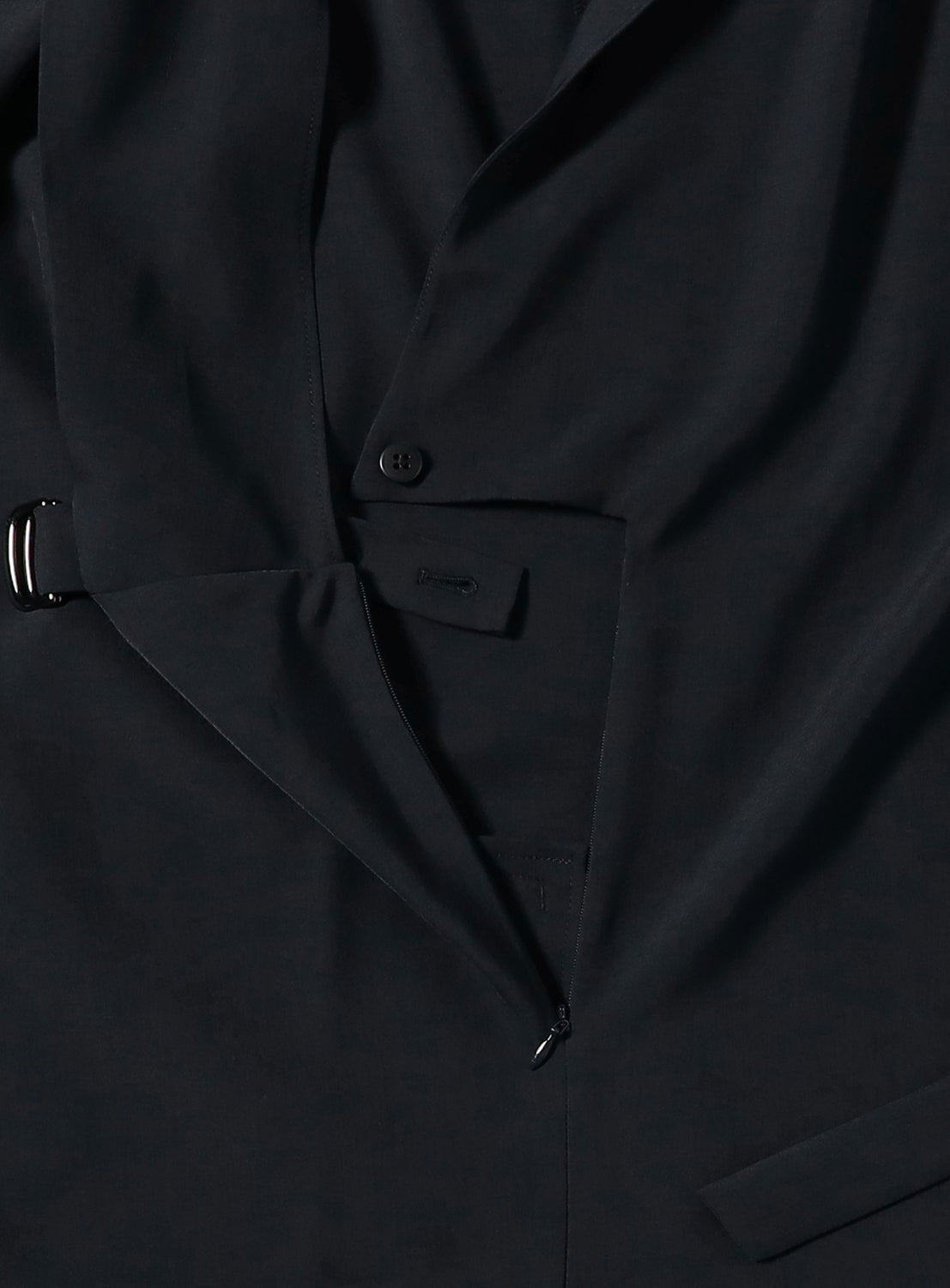 Waist-Belt Jumpsuit