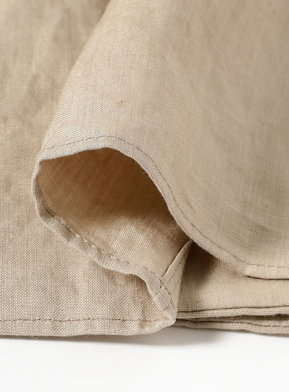 Linen Wrap Vest Blouse .M