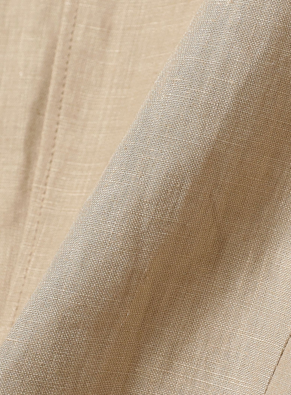 Linen Wrap Vest Blouse .M