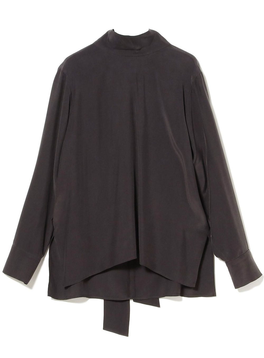 Long Bow-Tie Blouse