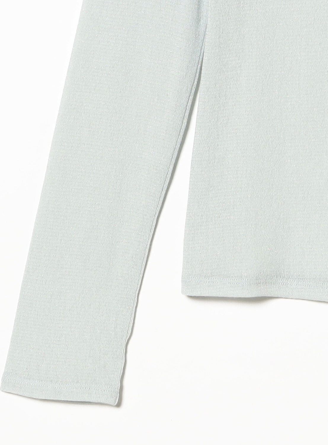 BEAMS SALON / KiraKira Sheer Long Sleeve Top