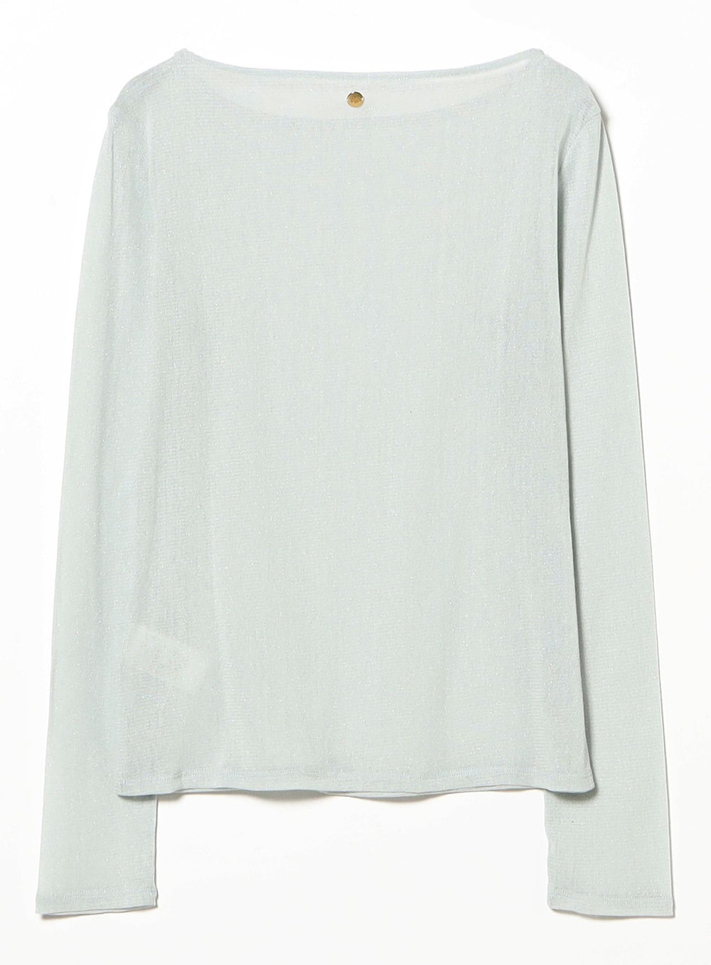BEAMS SALON / KiraKira Sheer Long Sleeve Top