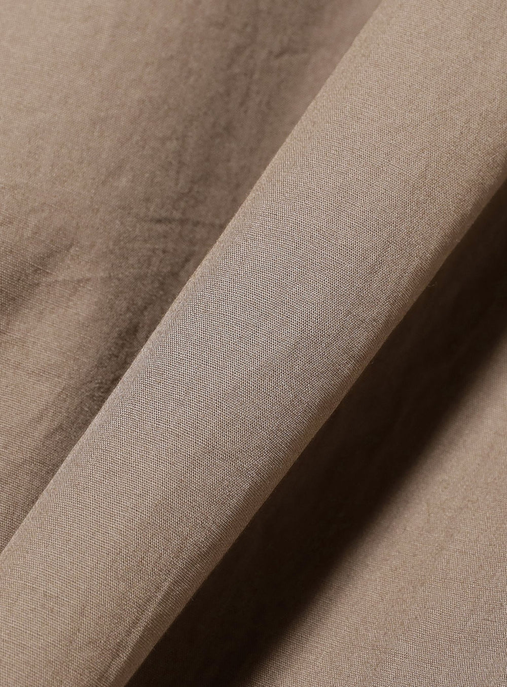 Broadcloth Open Collar Shirt