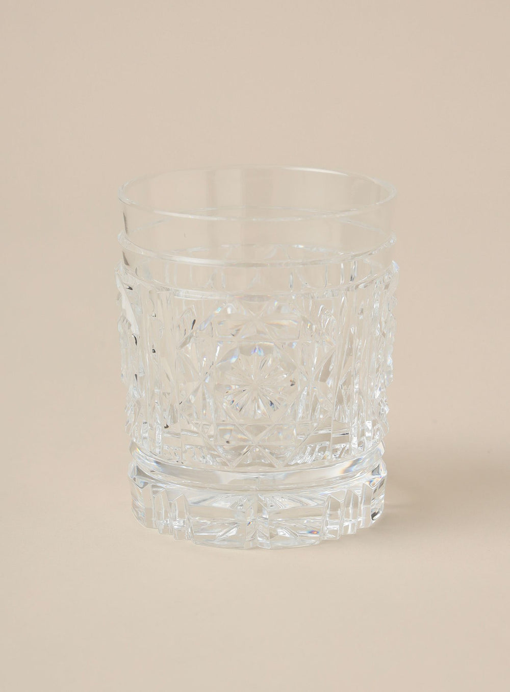 Bino Takumi Glass Studio Deshimaru / Satsuma Kiriko Tumbler (Clear)