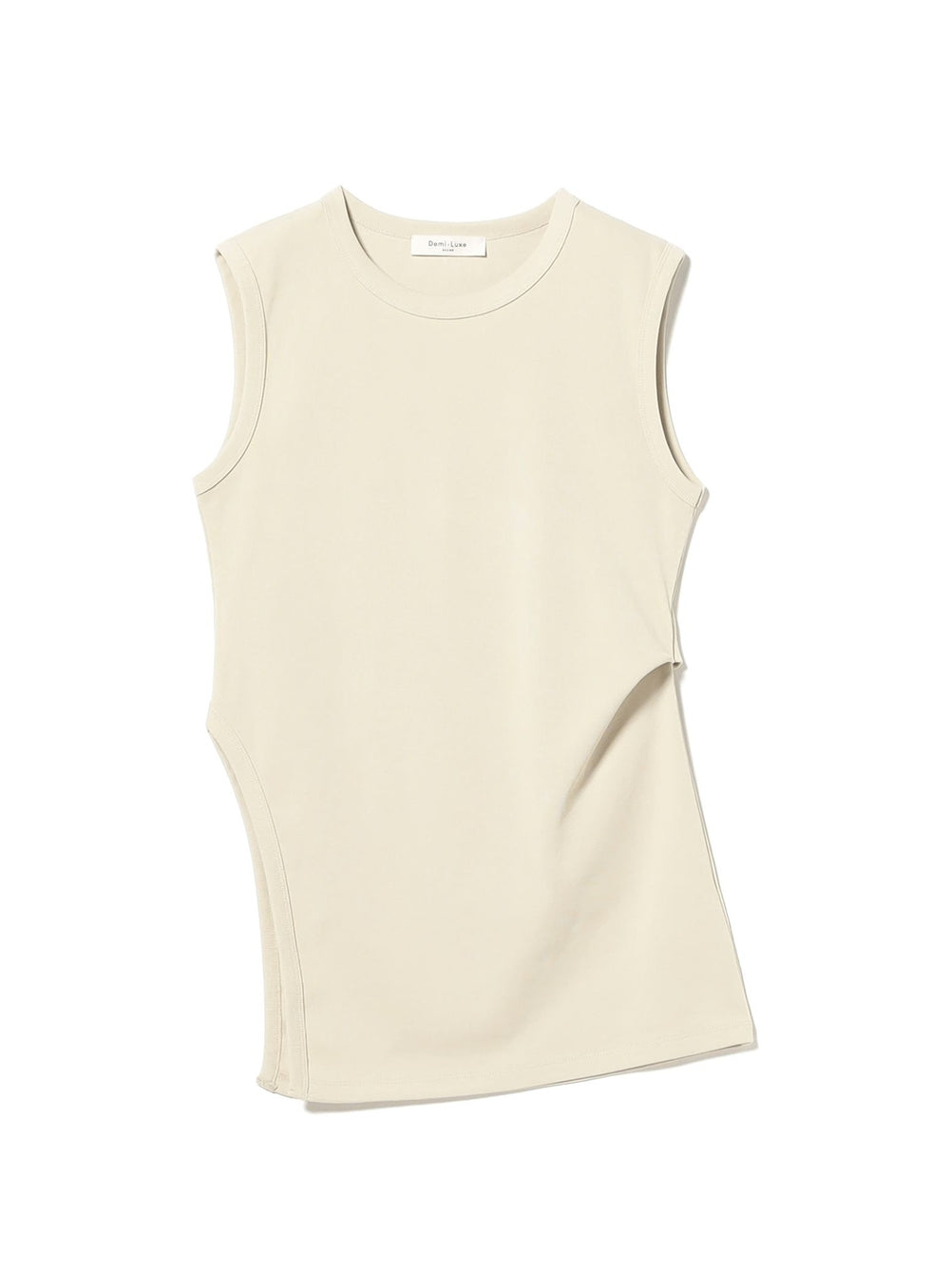 Slit Sleeveless Tunic