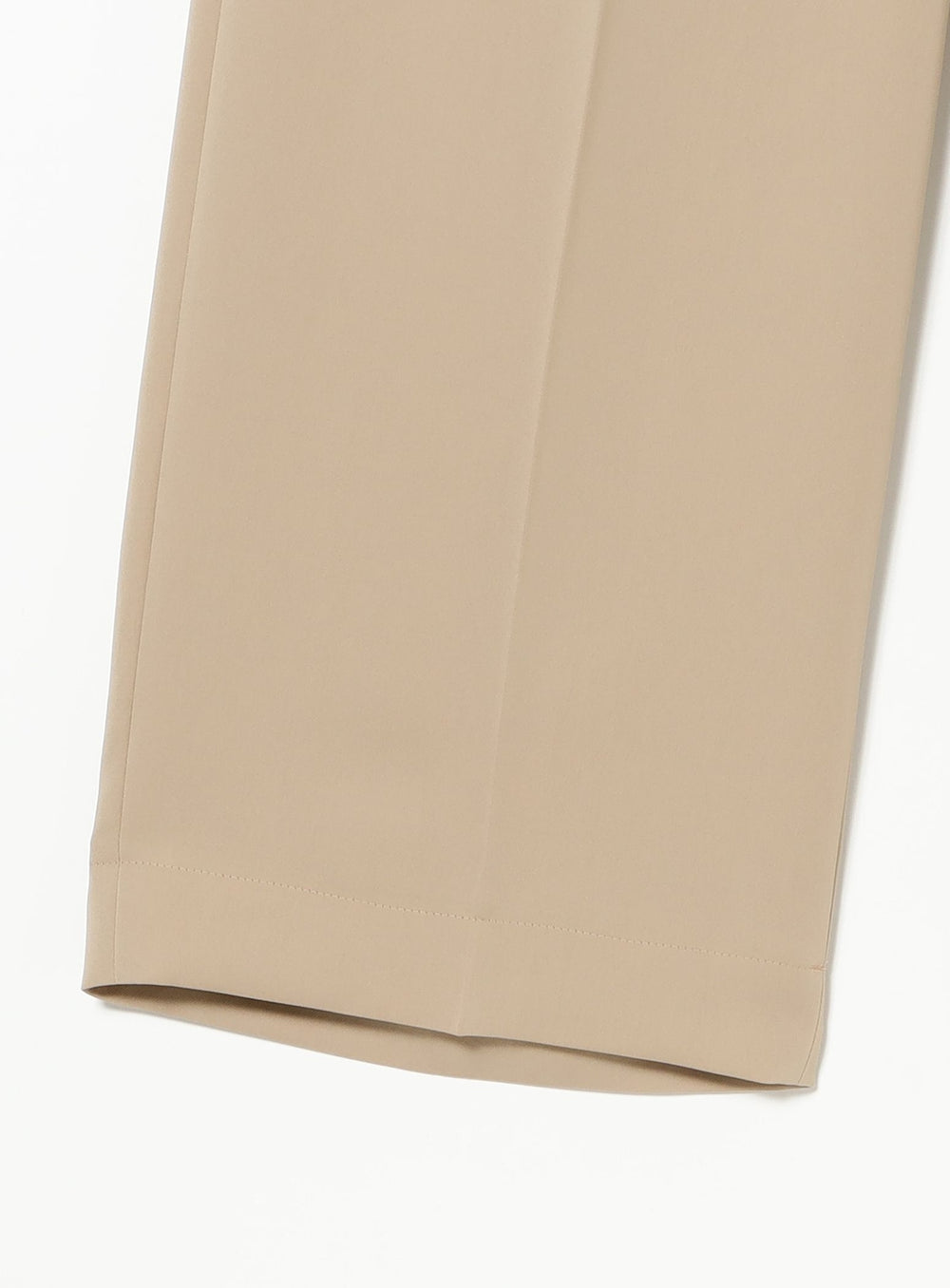 Stretch Satin Pleated Pants