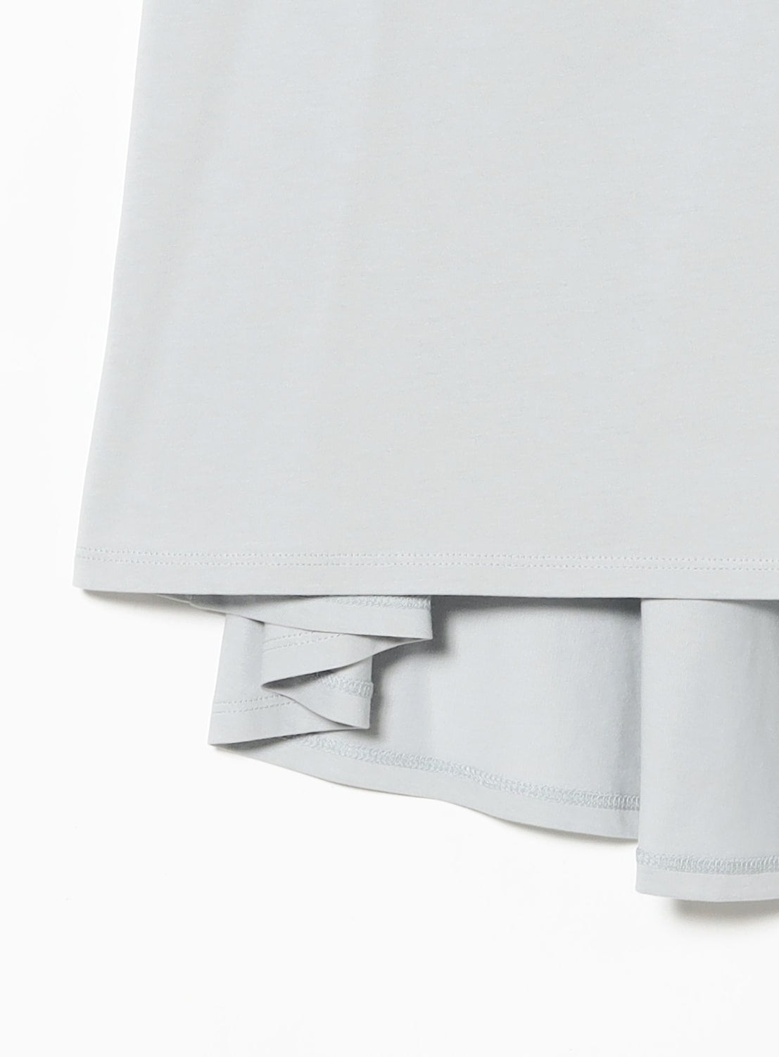 Cotton Back Flare Sleeveless Pullover