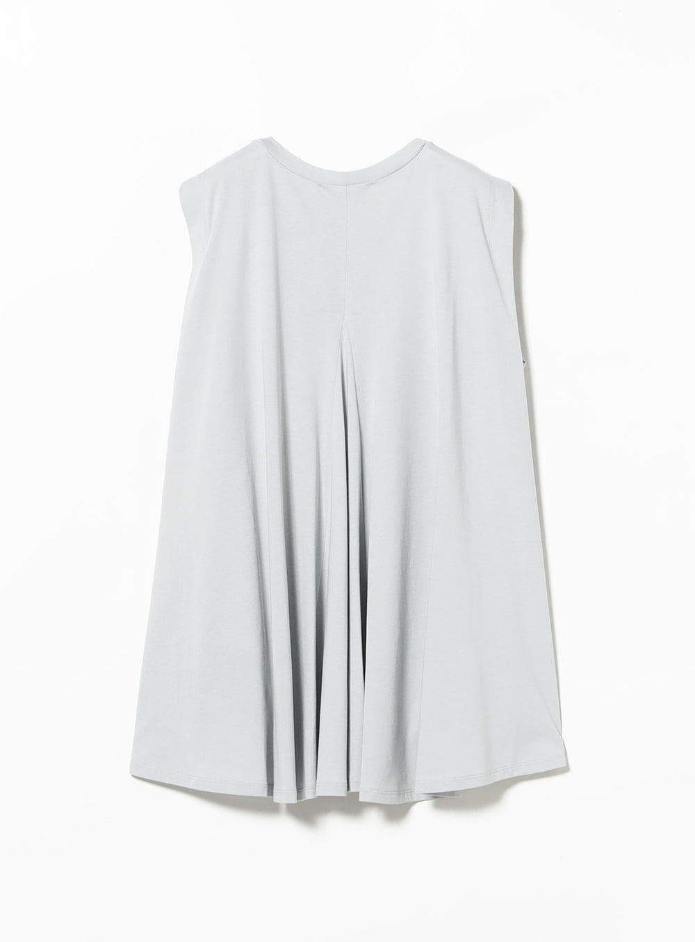 Cotton Back Flare Sleeveless Pullover