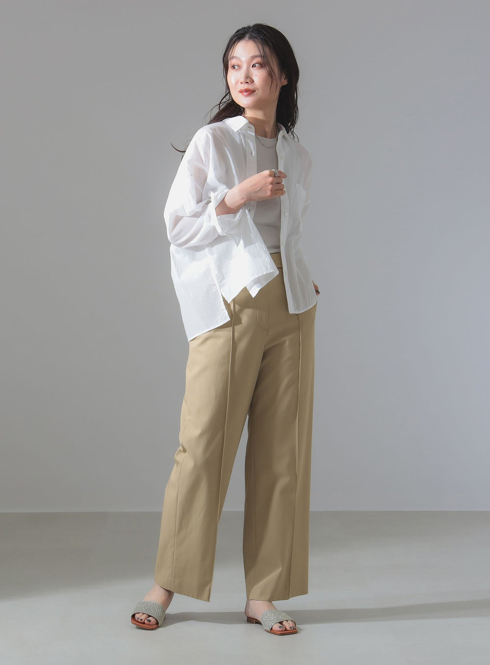 KHADI Over Short Shirt