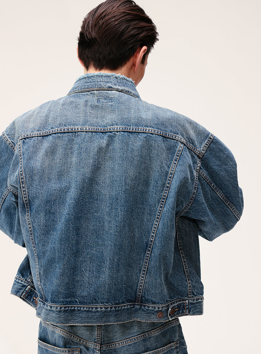 Damage Denim Jacket