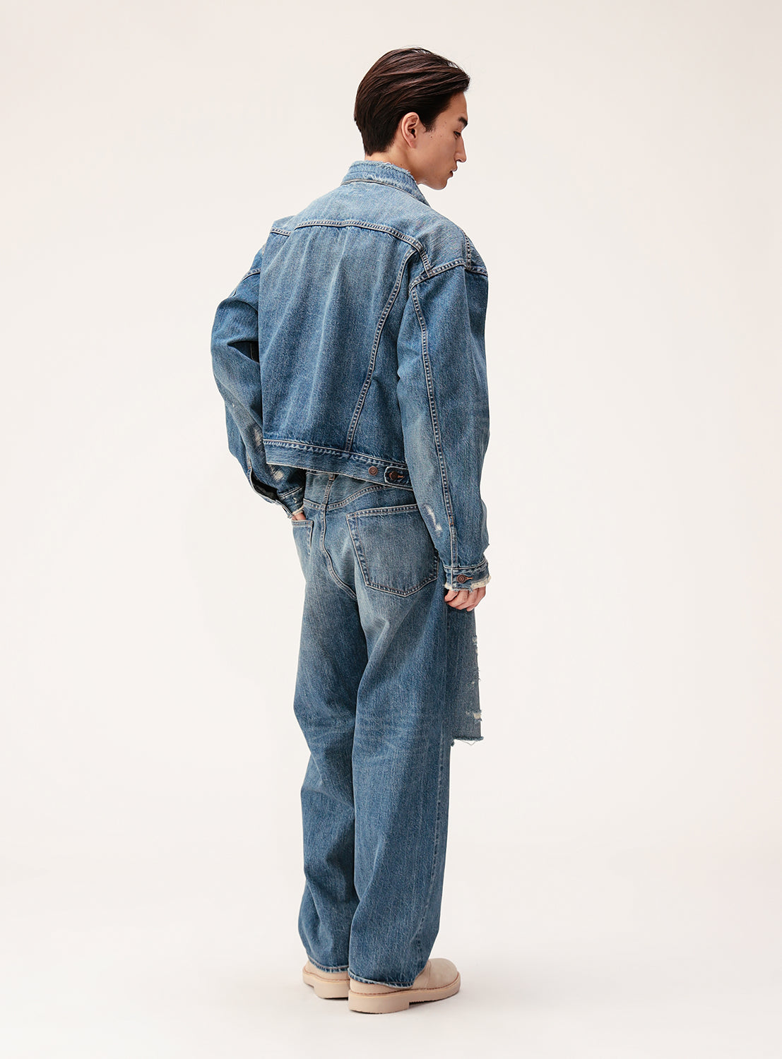 Damage Denim Jacket