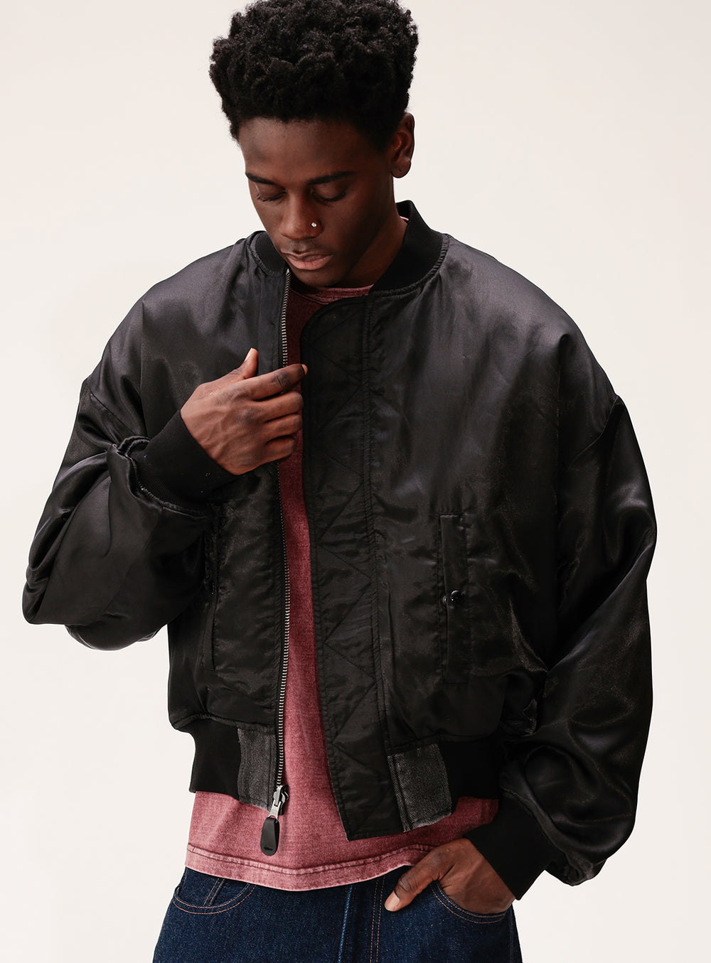 Fade Bomber Jacket