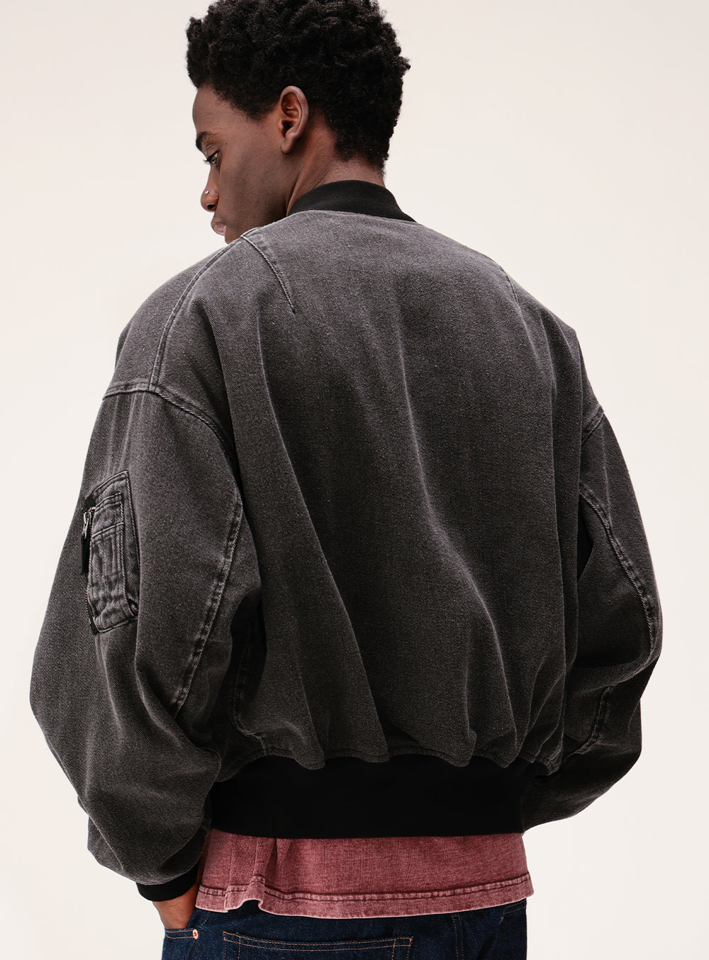 Fade Bomber Jacket