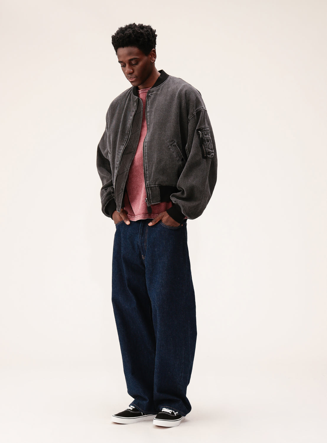 Fade Bomber Jacket