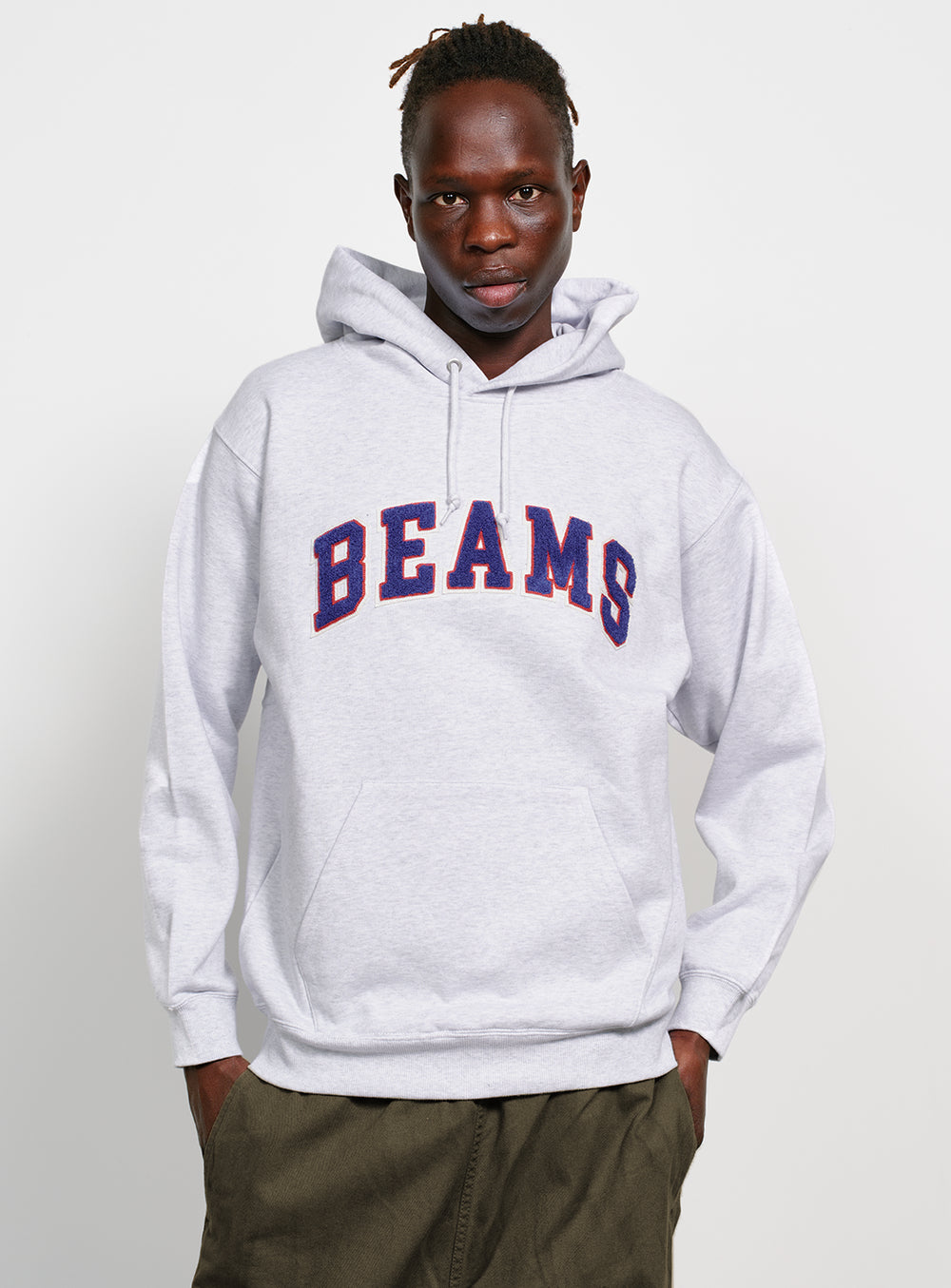 BEAMS Logo Basic Hoodie