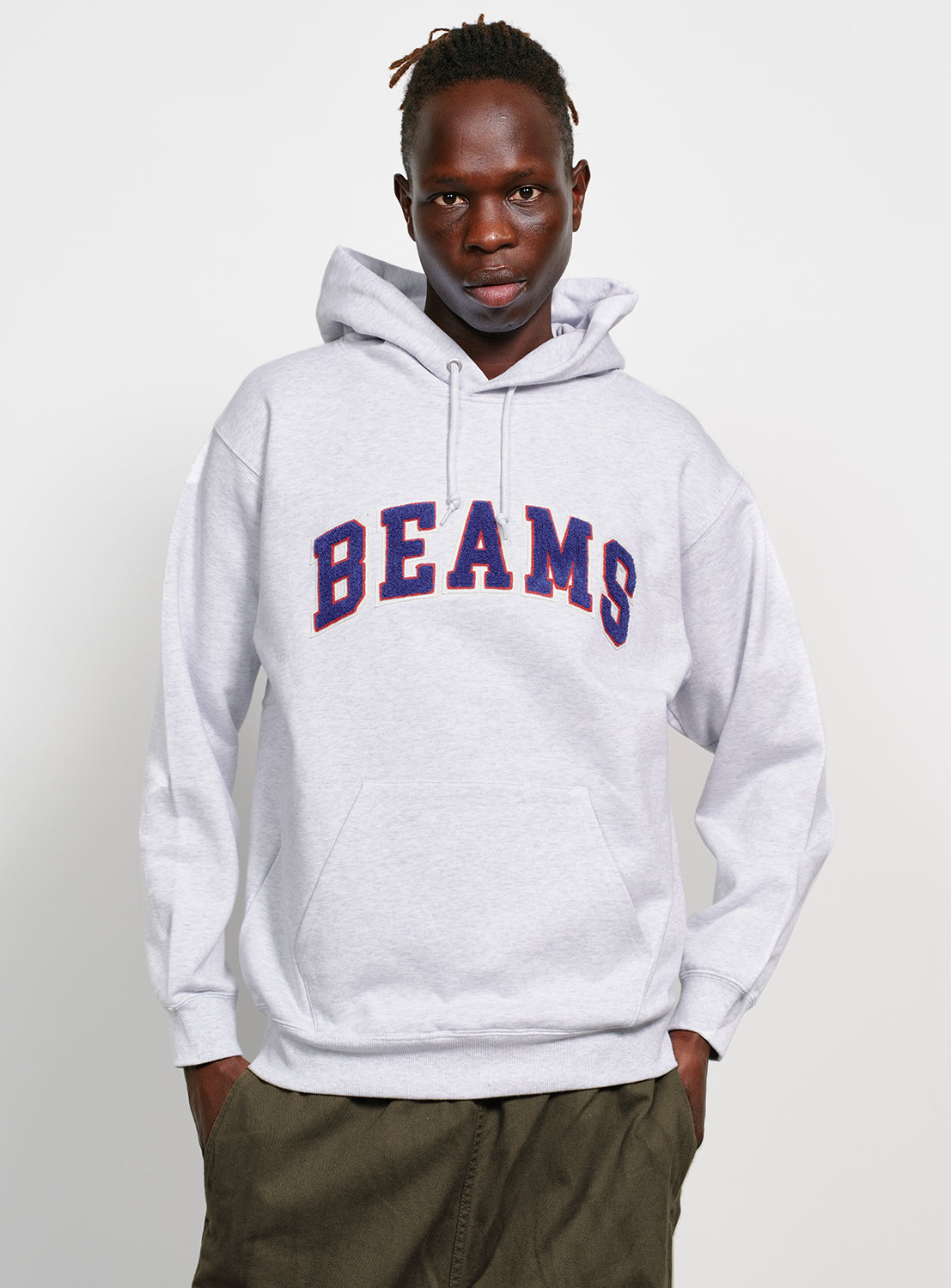 BEAMS Logo Basic Hoodie