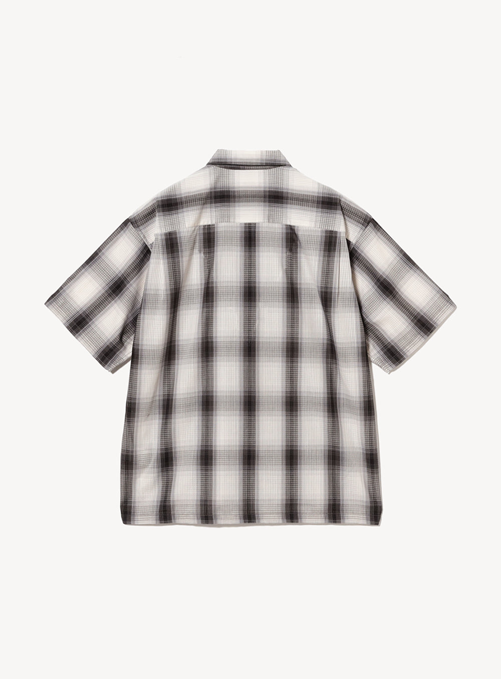 Ombre Check Mini Regular Collar Shirt