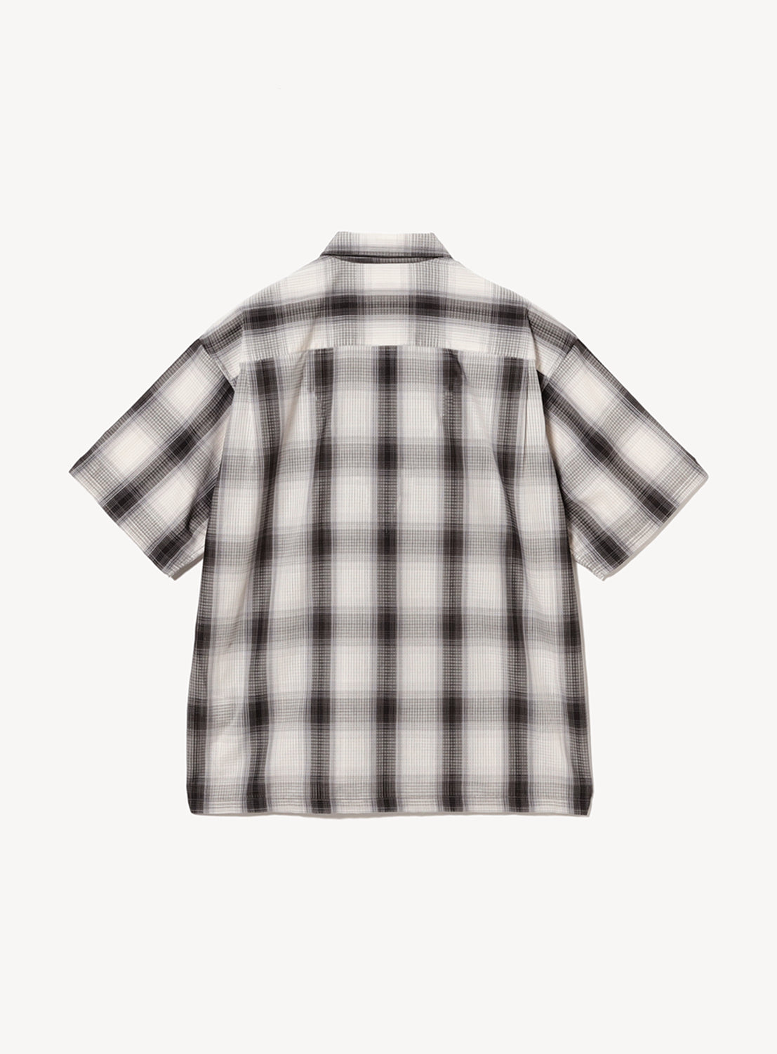 Ombre Check Mini Regular Collar Shirt