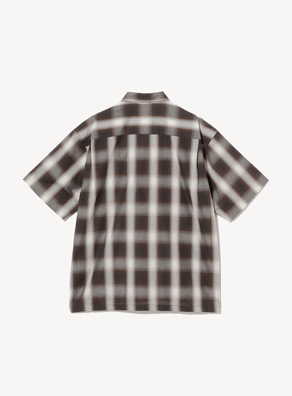 Ombre Check Mini Regular Collar Shirt
