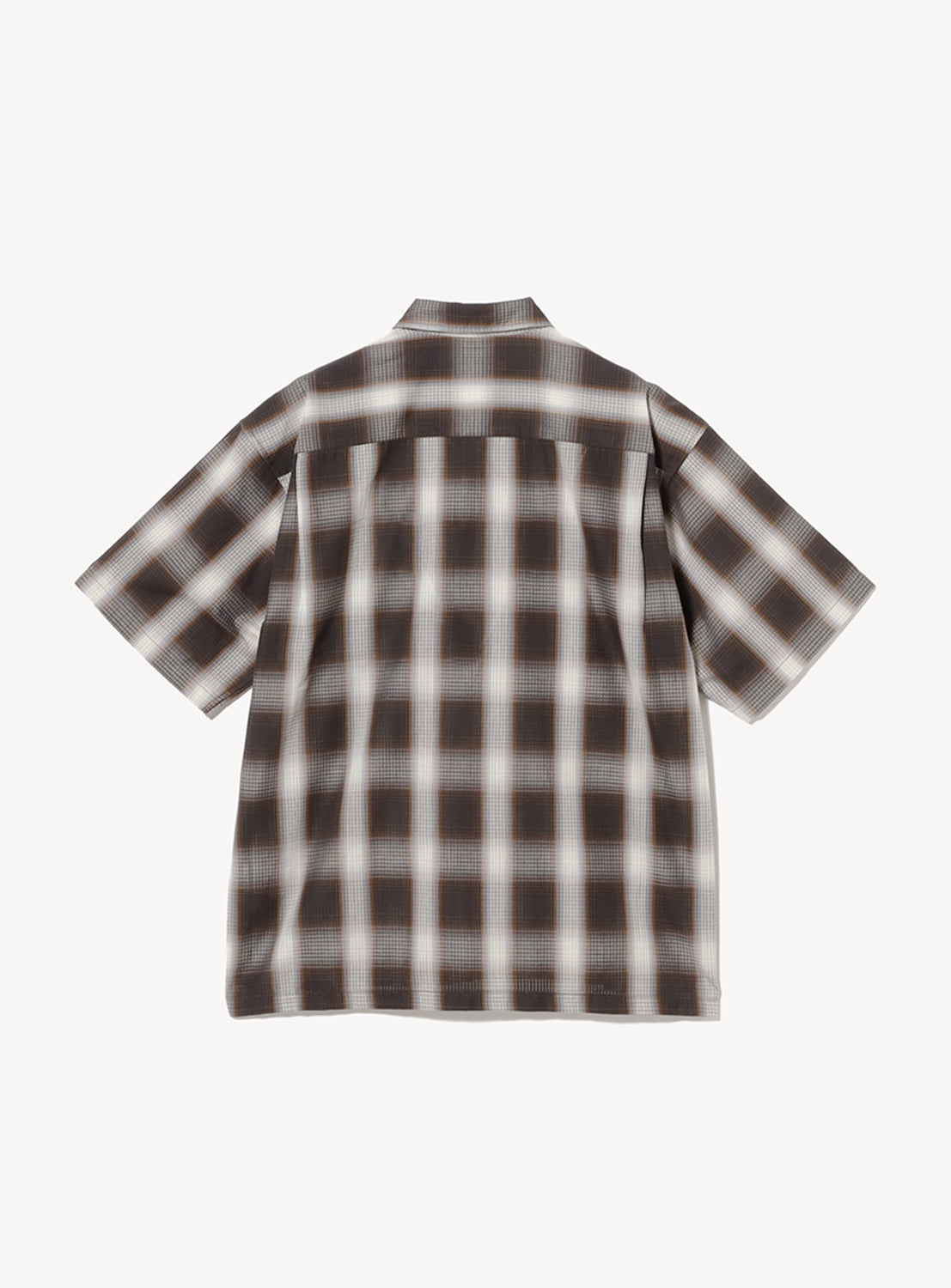 Ombre Check Mini Regular Collar Shirt