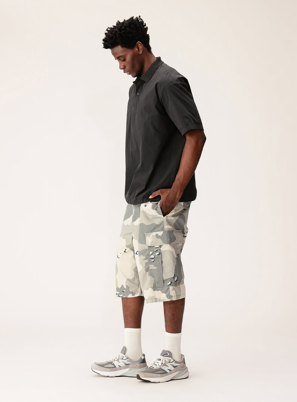 Fake-In Polo Shirt