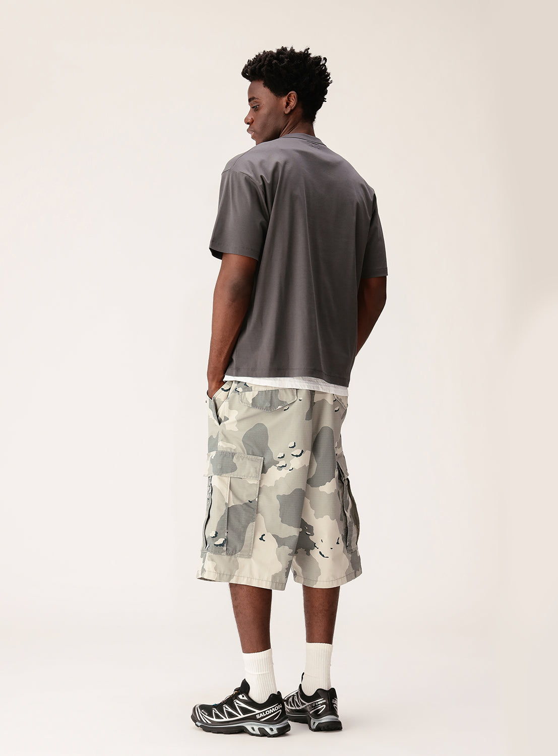 Silky Feel Relaxed Fit Crew Neck T-Shirt