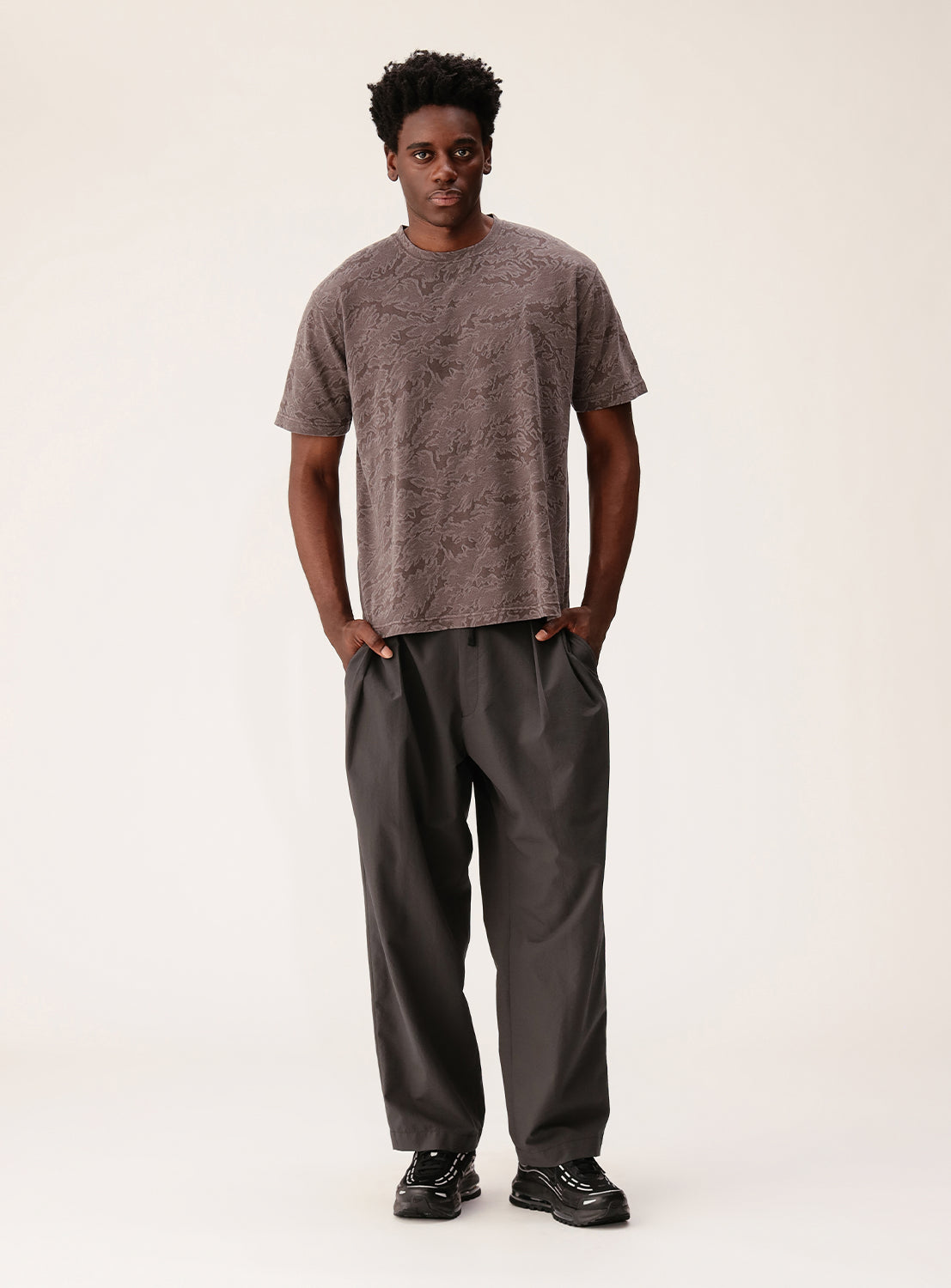 Camouflage Jacquard T-Shirt