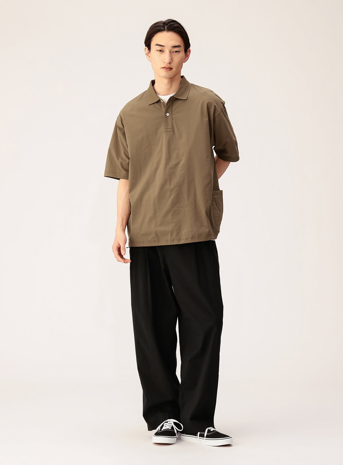Side Pocket Polo Shirt