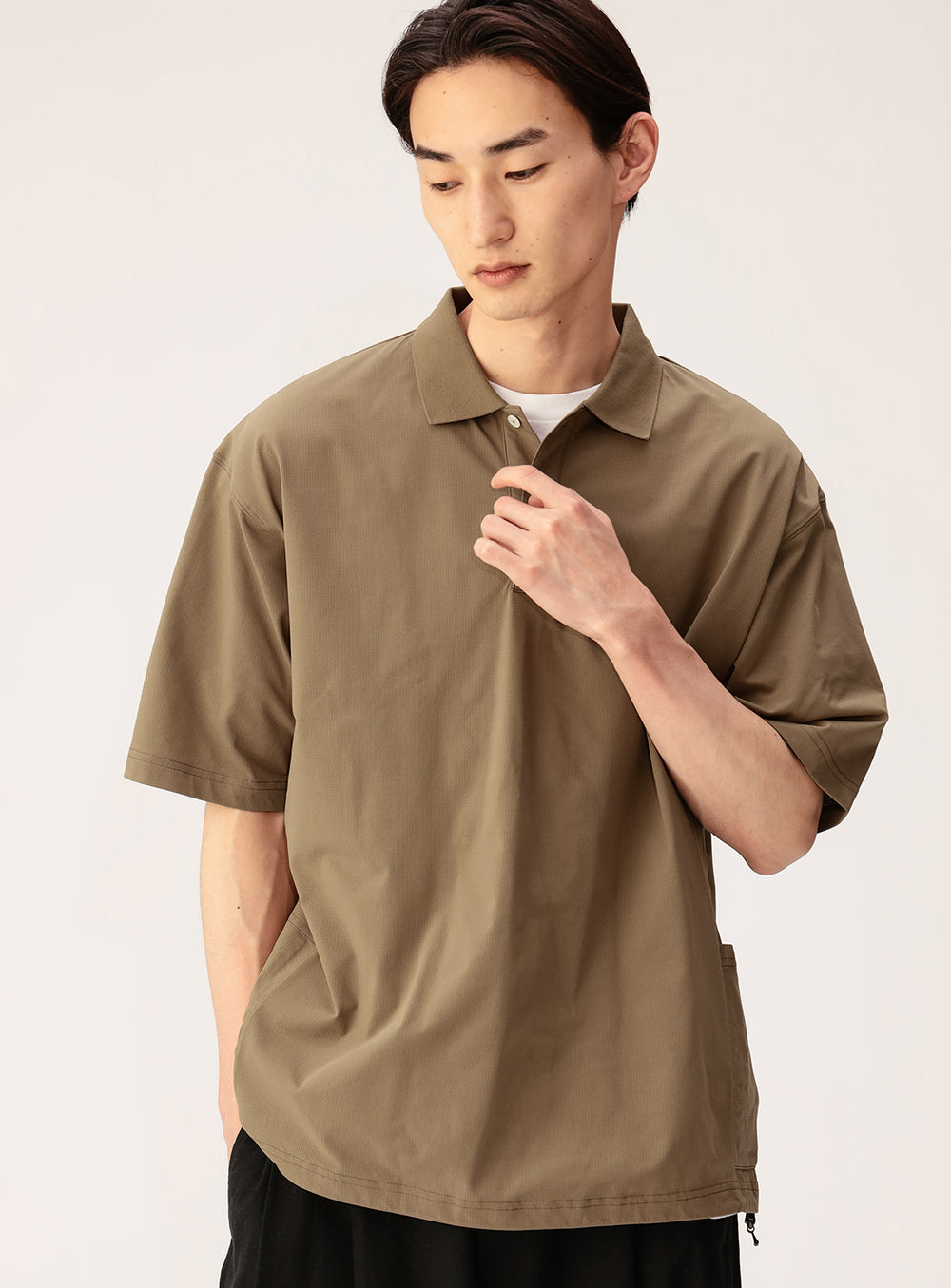 Side Pocket Polo Shirt