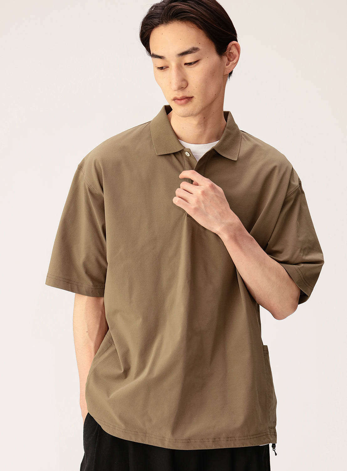 Side Pocket Polo Shirt