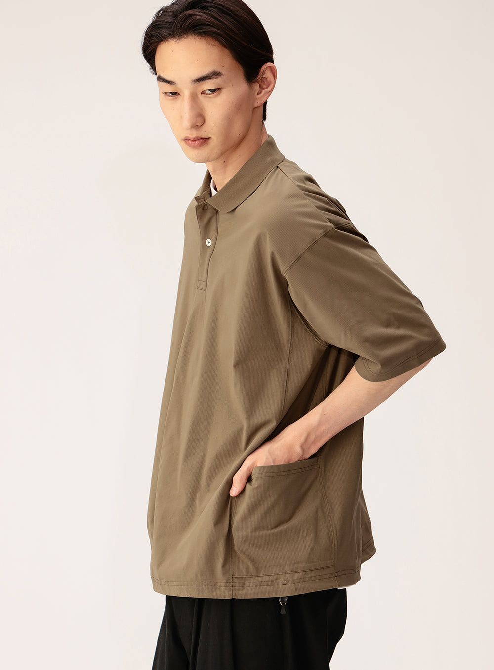 Side Pocket Polo Shirt