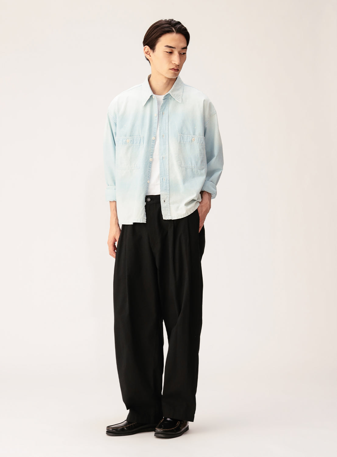 Damage Chambray Shirt