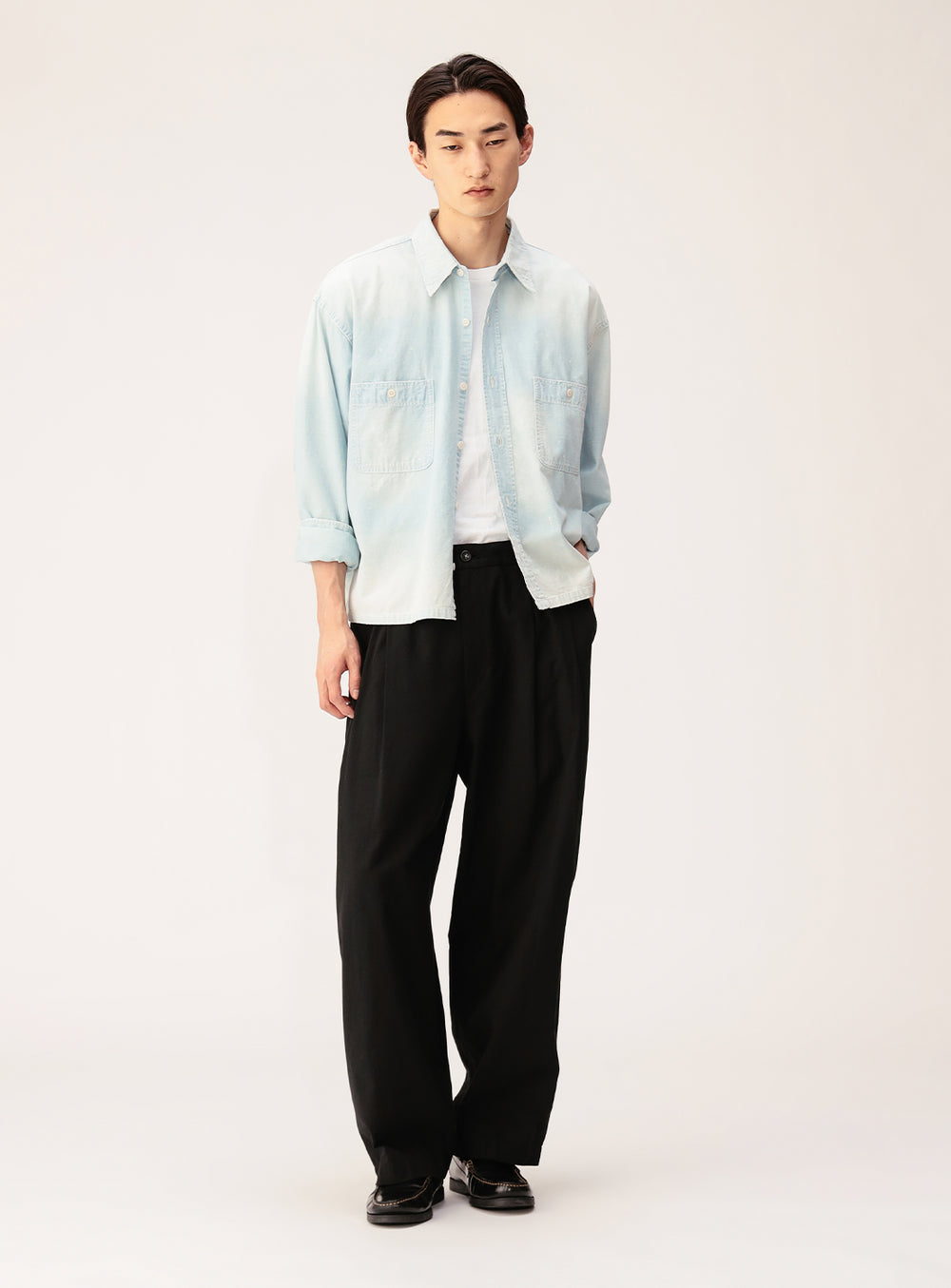 Damage Chambray Shirt