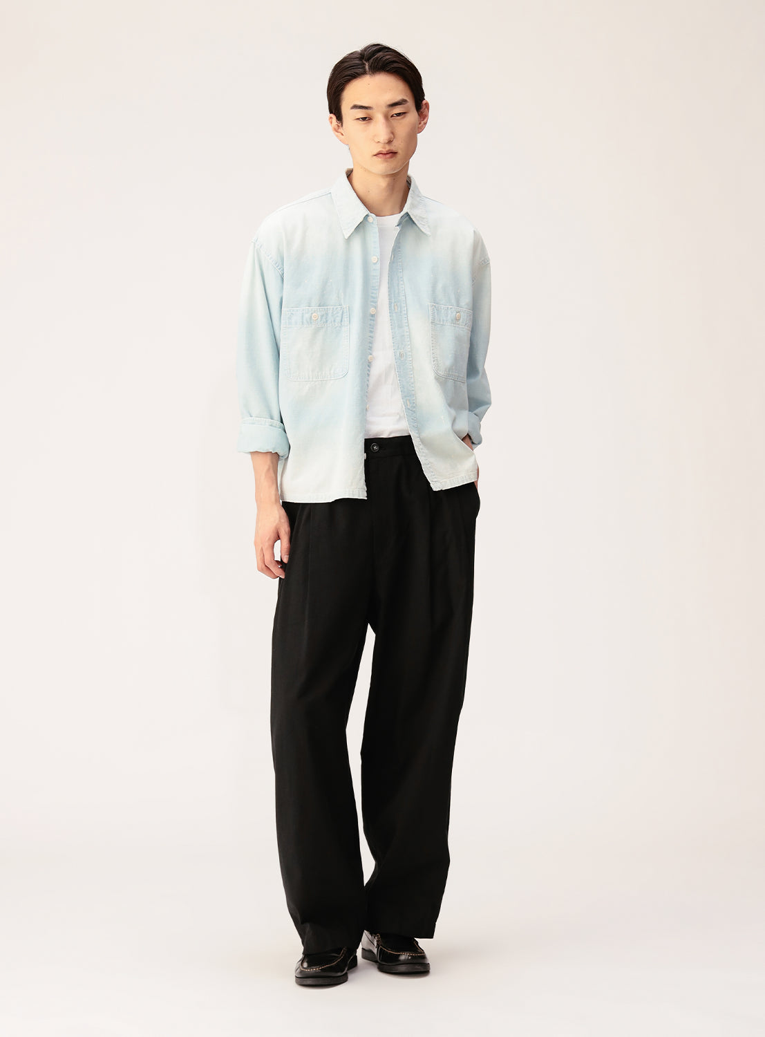 Damage Chambray Shirt