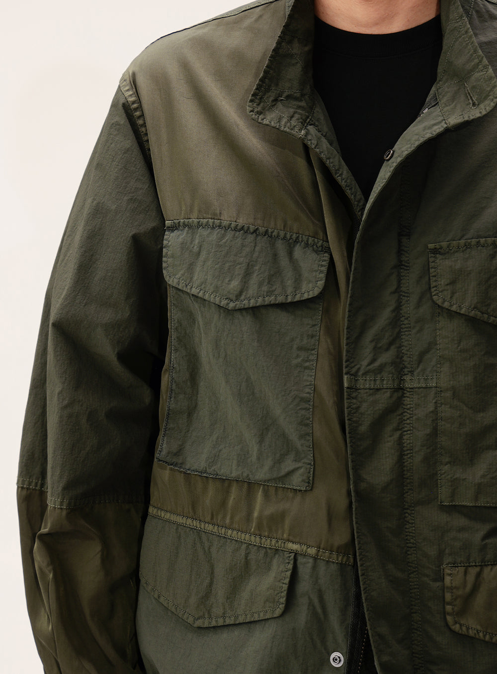 3 Types Fabric Garment Dye M65 Jacket