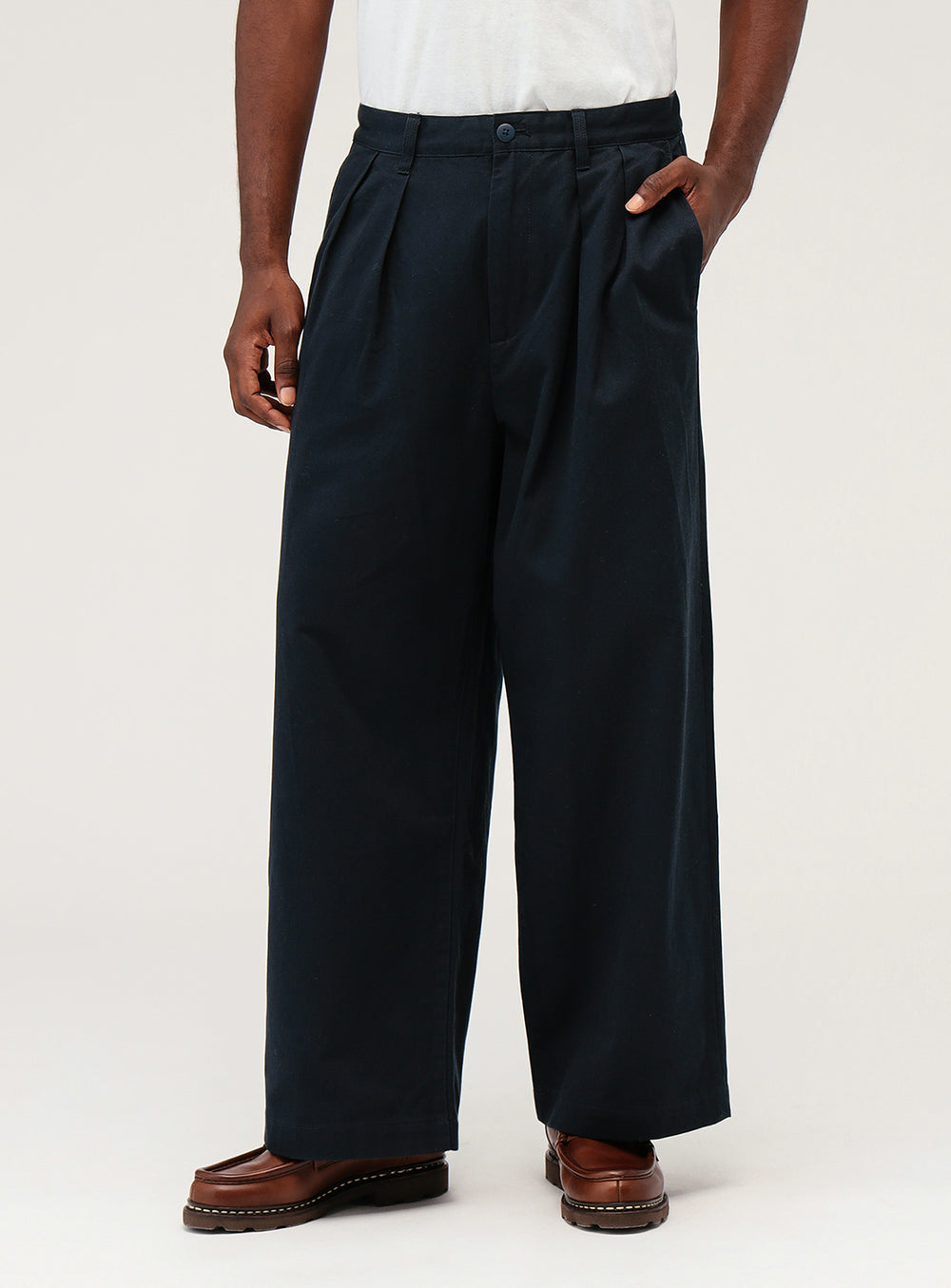 New Wide Chino Pants