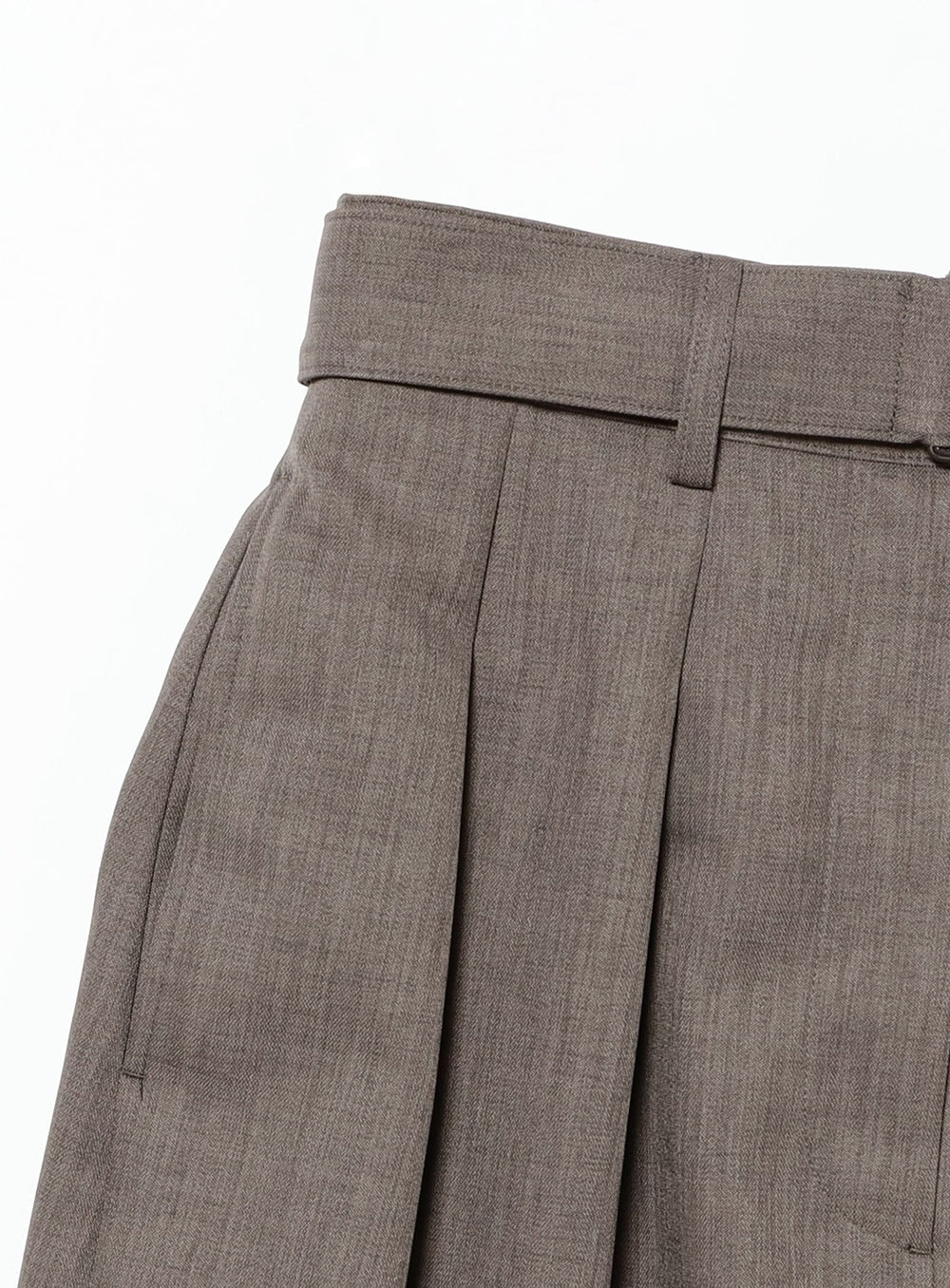 Belted Cocoon Skirt