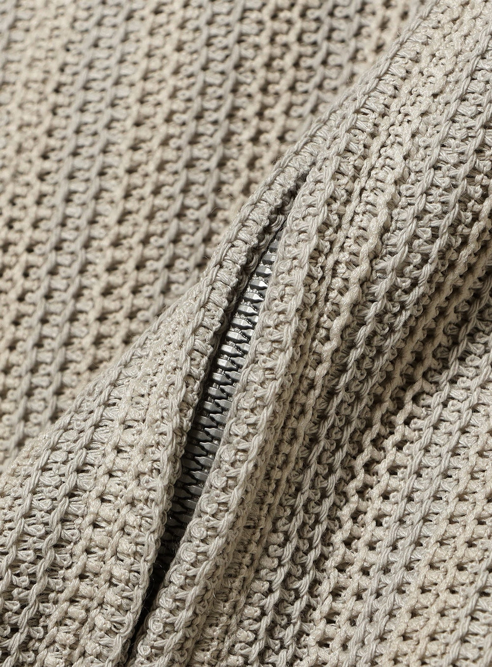 Mesh Zip-Up Hoodie